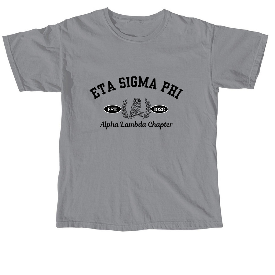 ESP Varsity Shirt, a Granite Comfort Colors Unisex Tee