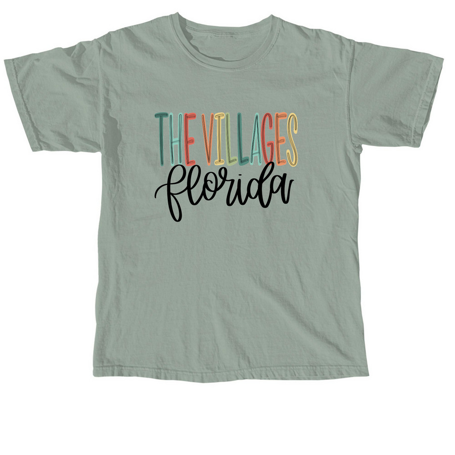 The Villages, Florida, a Bay Comfort Colors Unisex Tee