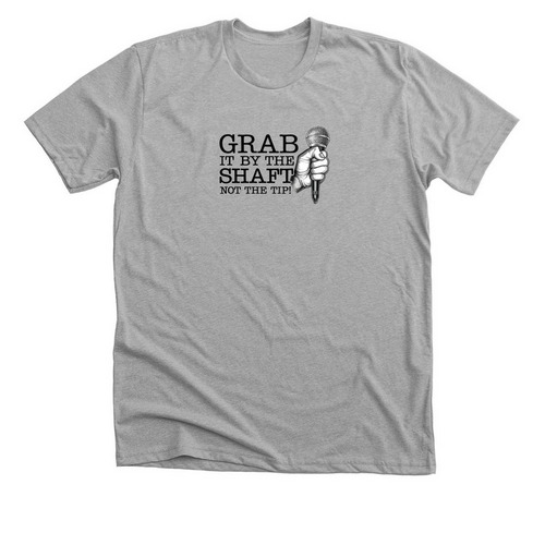 Grab it!, a Athletic Heather Premium Unisex Tee
