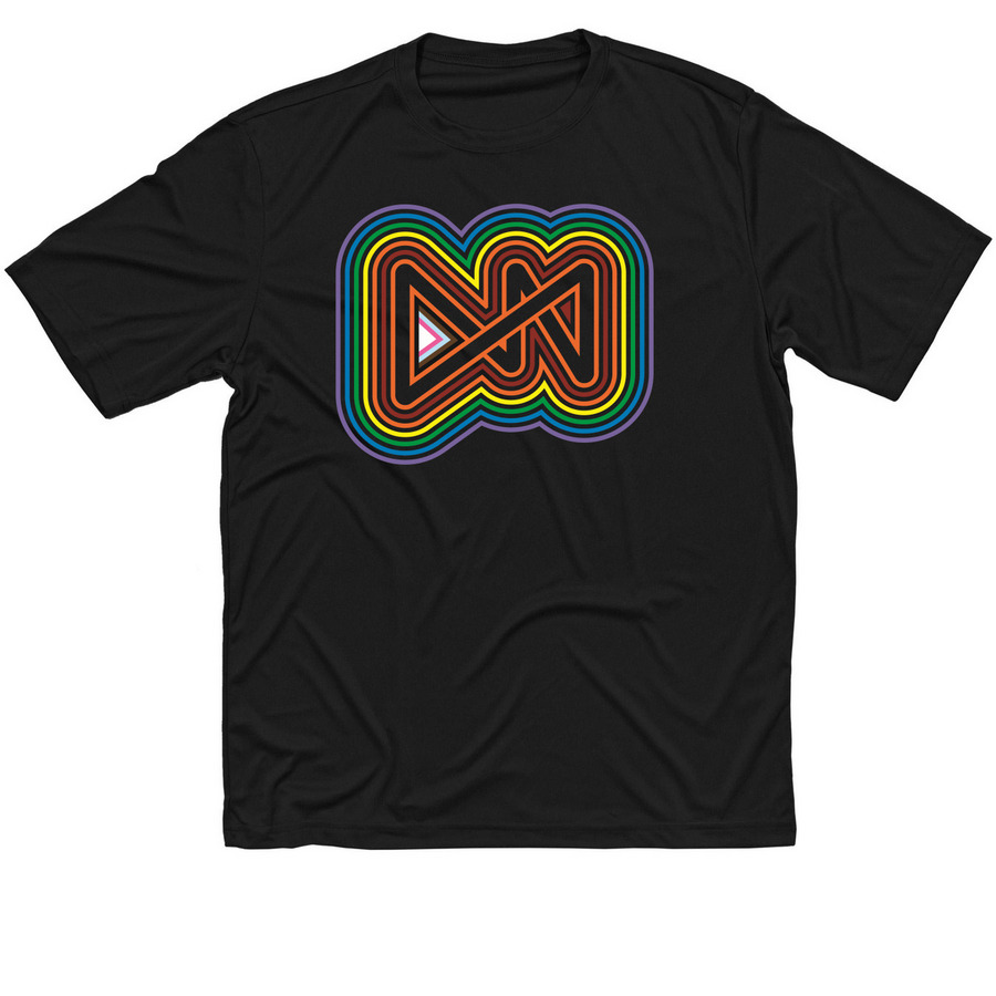 Vertafore Pride 2023 Design - Active Apparel, a Black Classic Performance Tee