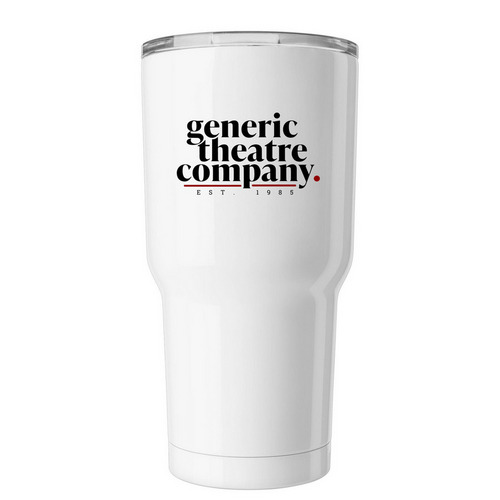 GTC tumbler, a White Insulated Tumbler