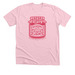 Reading is My Jam, a Heather Pink Premium Unisex Tee
