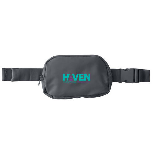 HAVEN Fanny Pack, a Storm Grey Matte Hip Pack