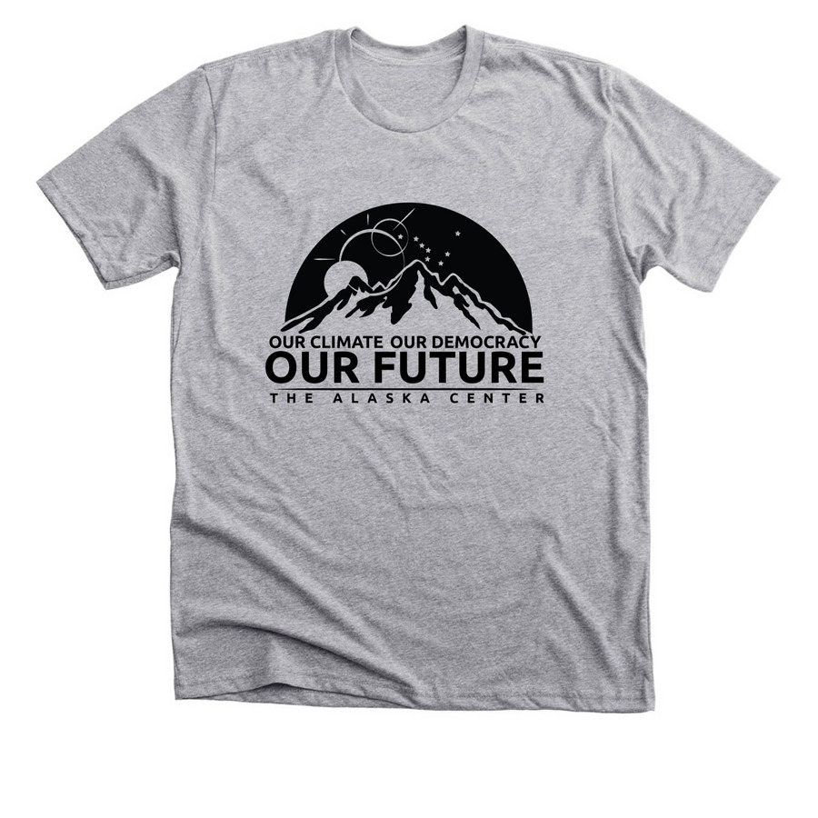 Our Future, a Athletic Heather Premium Unisex Tee