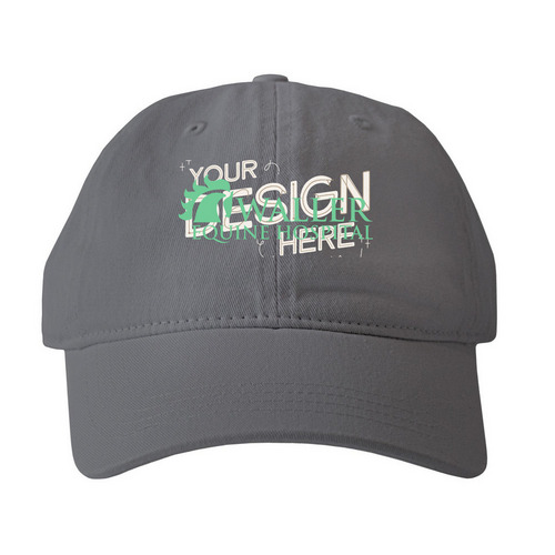 Hats, a Smoke Printed Pigment Dye Baseball Cap