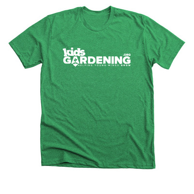KidsGardening, a Heather Kelly Premium Unisex Tee