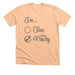 Brenda?s Just Peachy, a Heather Peach Premium Unisex Tee