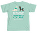 Facility Dog Heroes, a Chalky Mint Comfort Colors Unisex Tee (back-view)