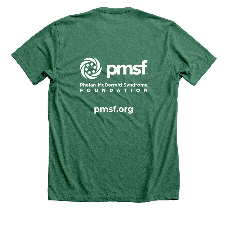 I Heart (green), a Heather Grass Green Premium Unisex Tee (back-view)