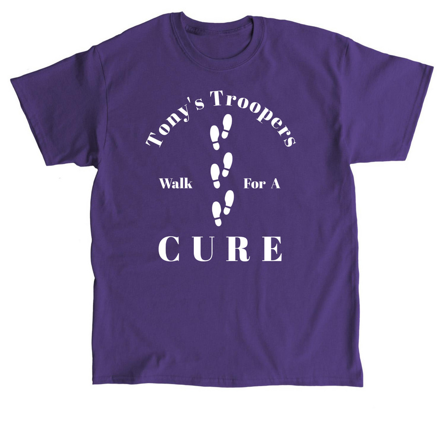 Tony's Troopers Design 2, a Purple Classic Unisex Tee