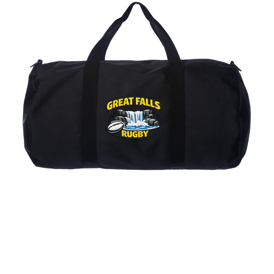GREAT FALLS RUGBY DUFFEL, a Black Day Tripper Duffel Bag