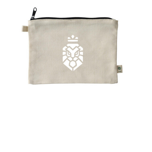 Pen Pouch, a Natural 9"x7" Hemp Blend Pouch