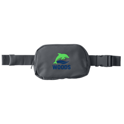 Matte hip pack, a Storm Grey Matte Hip Pack