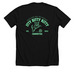 The CommitTEE, a Solid Black Blend Premium Unisex Tee (back-view)