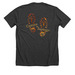 Valley of the Sun Chapter Shirts, a Dark Grey Heather Premium Unisex Tee (back-view)
