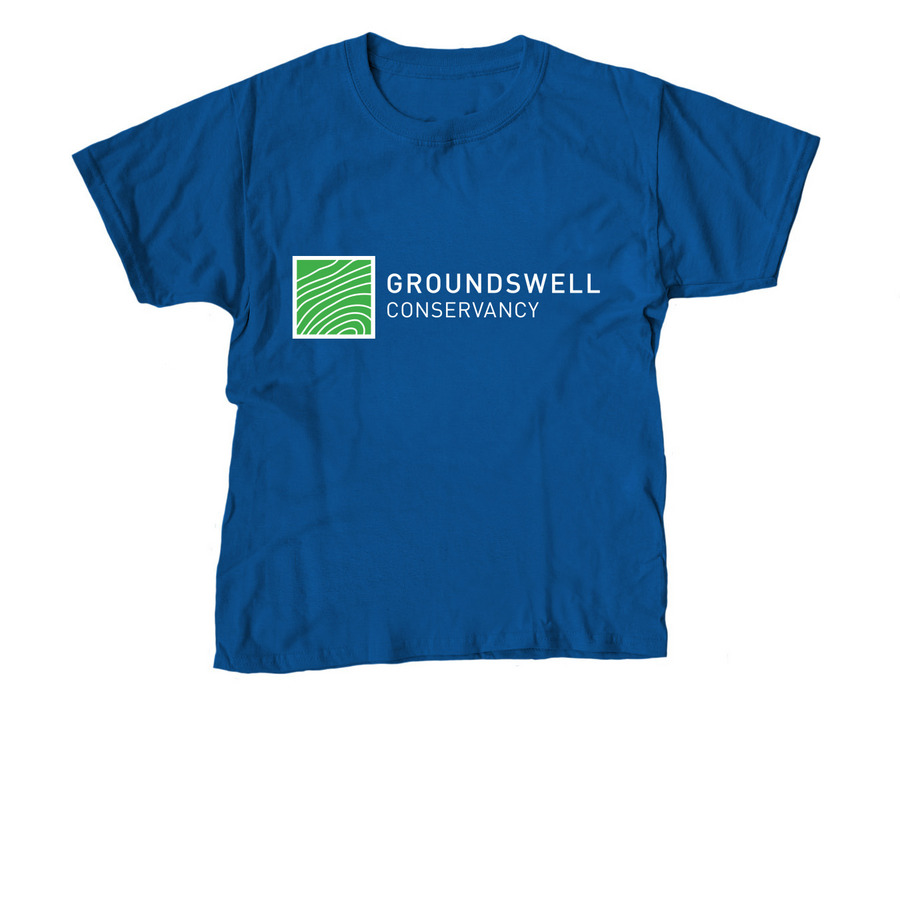 Groundswell Logo - Shirts & Hoodies, a Royal Blue Youth Unisex Tee