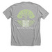 Growing Stronger, a Athletic Heather Premium Unisex Tee (back-view)