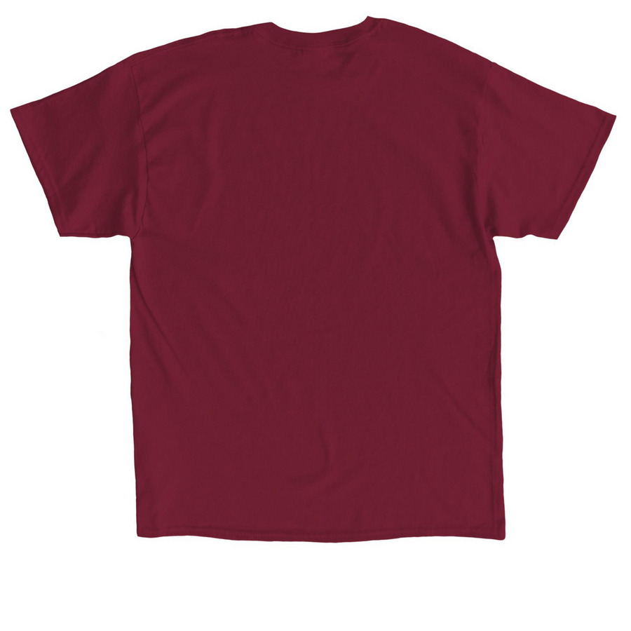 SAFE Logo Reversed, a Cardinal Red Classic Unisex Tee (back-view)