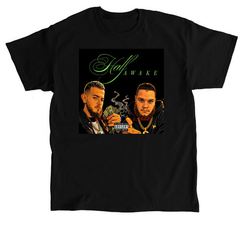 Half Awake Album Hoodie + Shirt, a Black Classic Unisex Tee