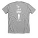 "The Father" Scott Diamond, a Athletic Heather Premium Unisex Tee (back-view)