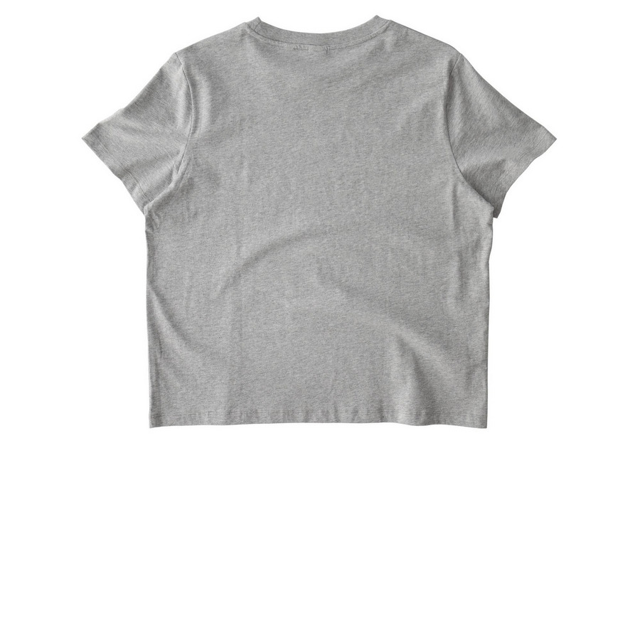 Featherweight Top, a Cool Heather Grey Stanley/Stella Women?s Stella Muser Tee (back-view)