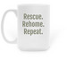 GSROC Mugs, a White Large Coffee Mug (back-view)