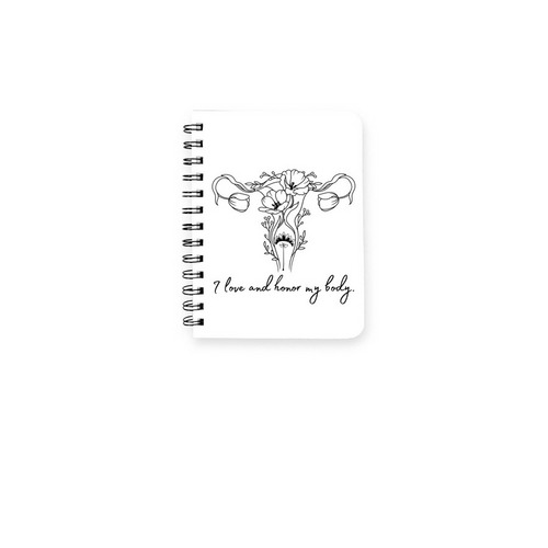 Affirmations Series 2 Notebook&nbsp;, a White Spiral Notebook