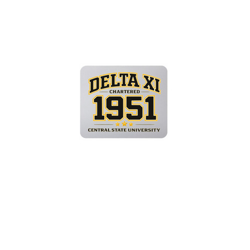 MOUSE PAD CSU ALPHAS - D X CHAPTER, a White Full Color Mouse Pad