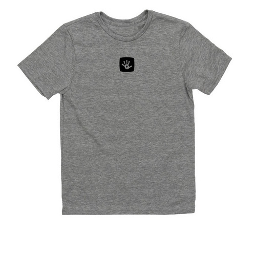 Youth - Created with Purpose (Creole), a Aluminum Grey Allmade Youth Eco Triblend Tee
