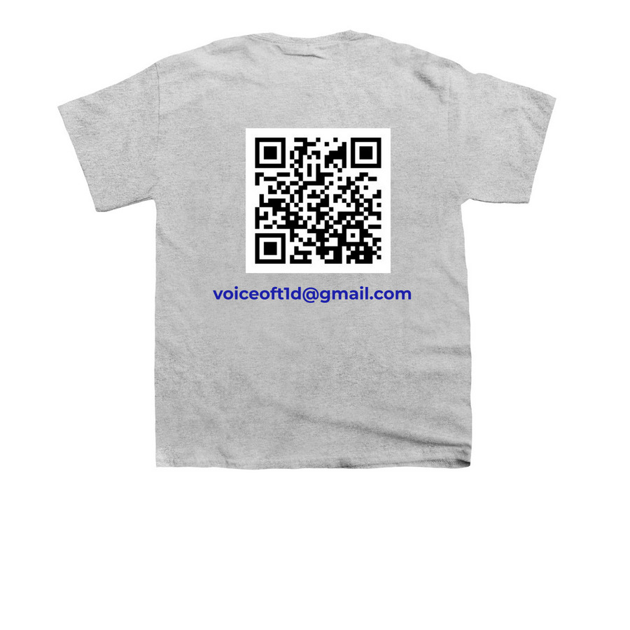 44th Annual Beat the Bridge - BreakthroughT1D, a Sport Grey Youth Unisex Tee (back-view)