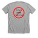 Flock Data Centers, a Athletic Heather Premium Unisex Tee (back-view)