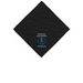 CLF Bandanas, a Black Cotton Bandana