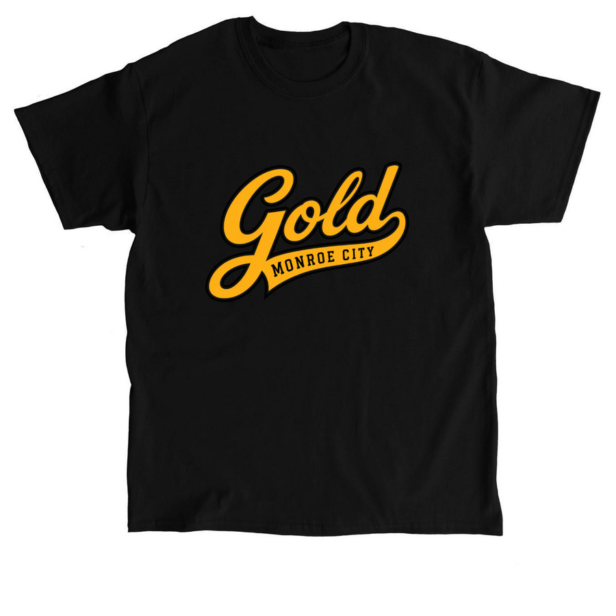 Monroe City Gold&nbsp;, a Black Classic Unisex Tee