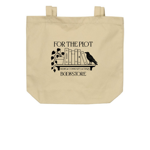 FTP Tote, a Oyster Organic Cotton Tote Bag