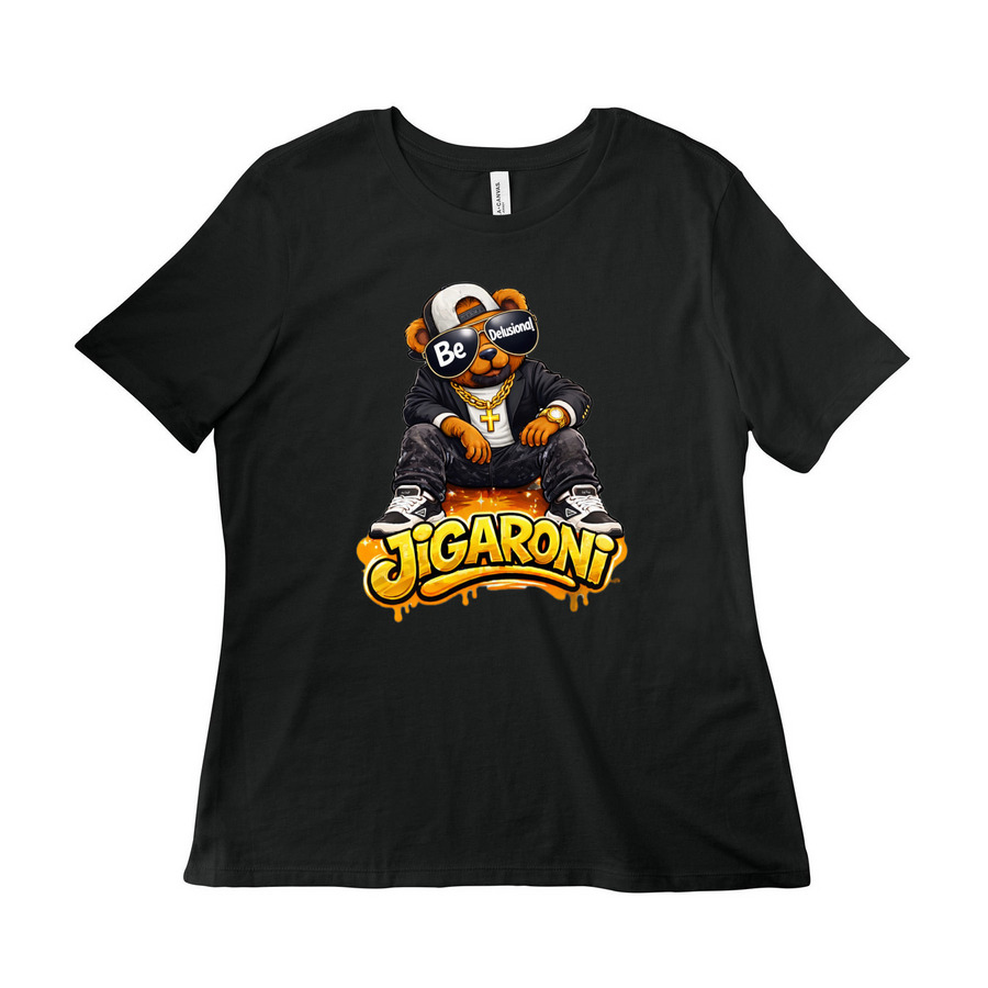 Be Delusional Big 5, a Vintage Black Women?s Relaxed Cotton Tee