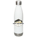 SLS Water Bottle, a White Stainless Steel Water Bottle