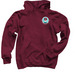 Data For Indigenous Justice (Color Logo, a Maroon Pullover Hoodie