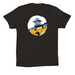 Tiny Woof Wilbur the Adventurer, a Black Premium Cotton Tee