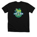 The Green Dragon, a Solid Black Blend Premium Unisex Tee