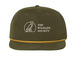 Green Hats, a Loden/ Amber Gold Printed Umpqua Snapback Cap