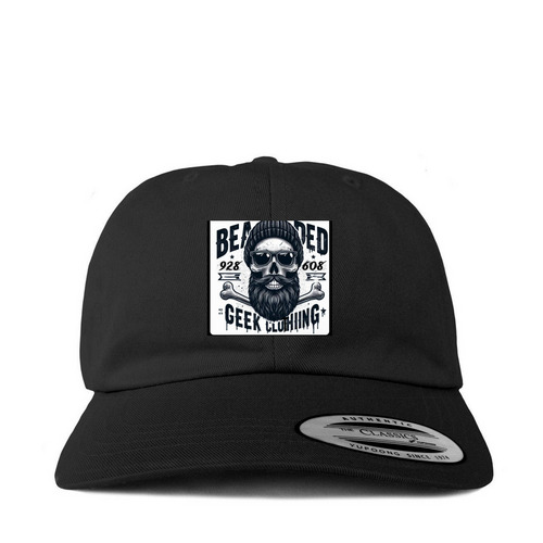 Home snapback, a Black Printed Classic Baseball Cap