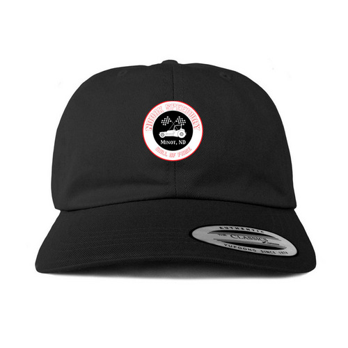 Hall of Fame hat, a Black Printed Classic Baseball Cap