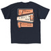 "Why Not?" Kesem Shirt!!!, a Navy Classic Unisex Tee (back-view)