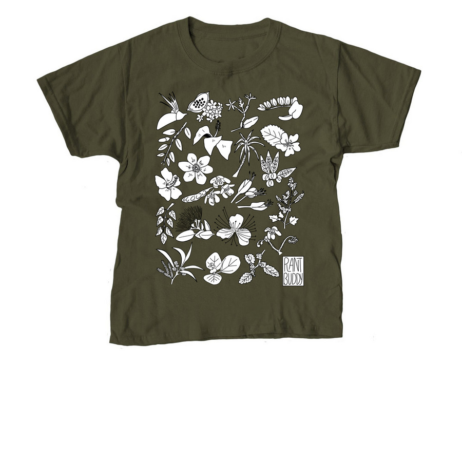 Future Foresters 2026 H??ike Shirt, a Military Green Youth Unisex Tee
