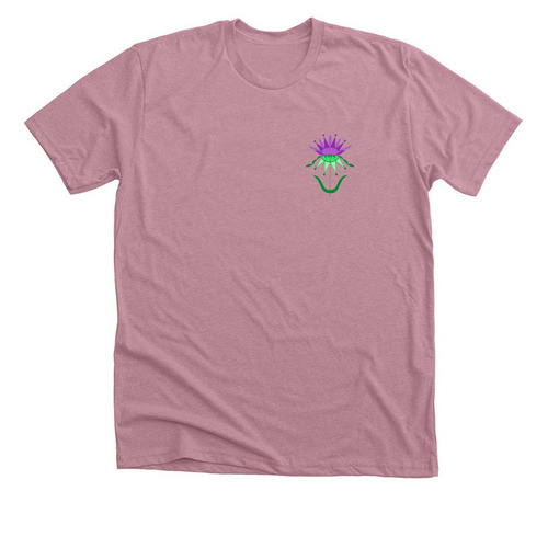 WASTEMNA, a Heather Orchid Premium Unisex Tee