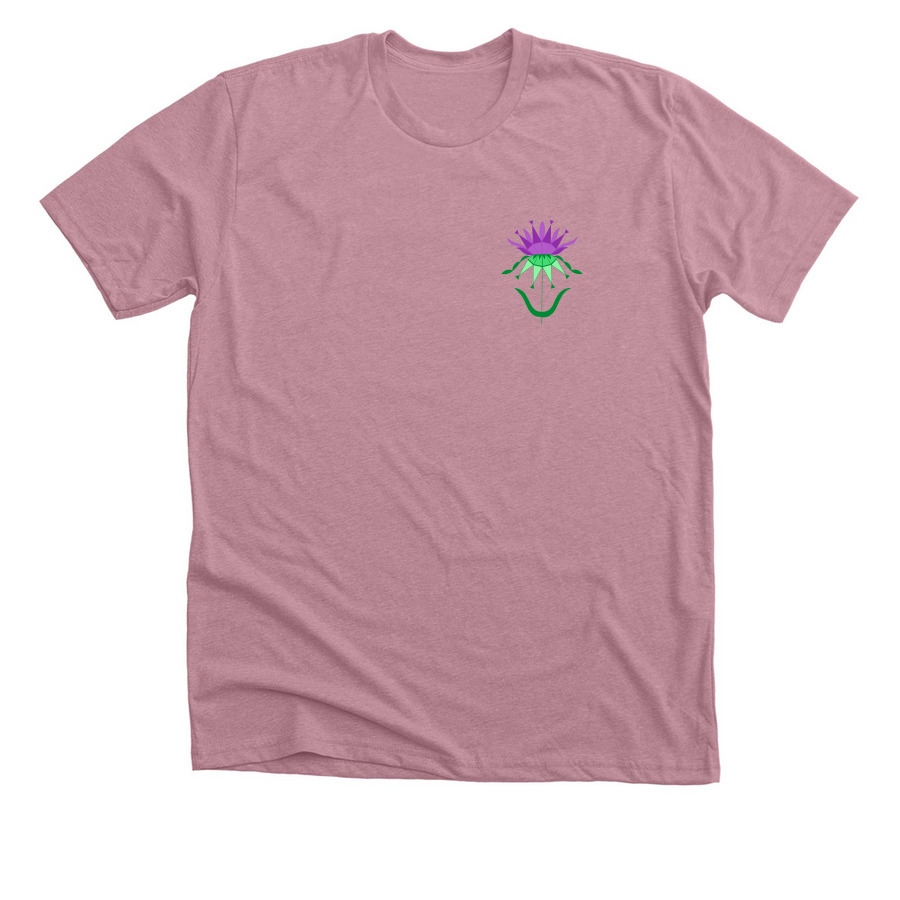 WASTEMNA, a Heather Orchid Premium Unisex Tee