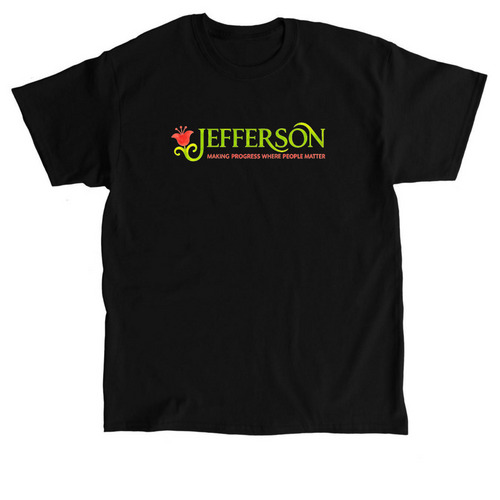 Jefferson Community Center, a Black Classic Unisex Tee