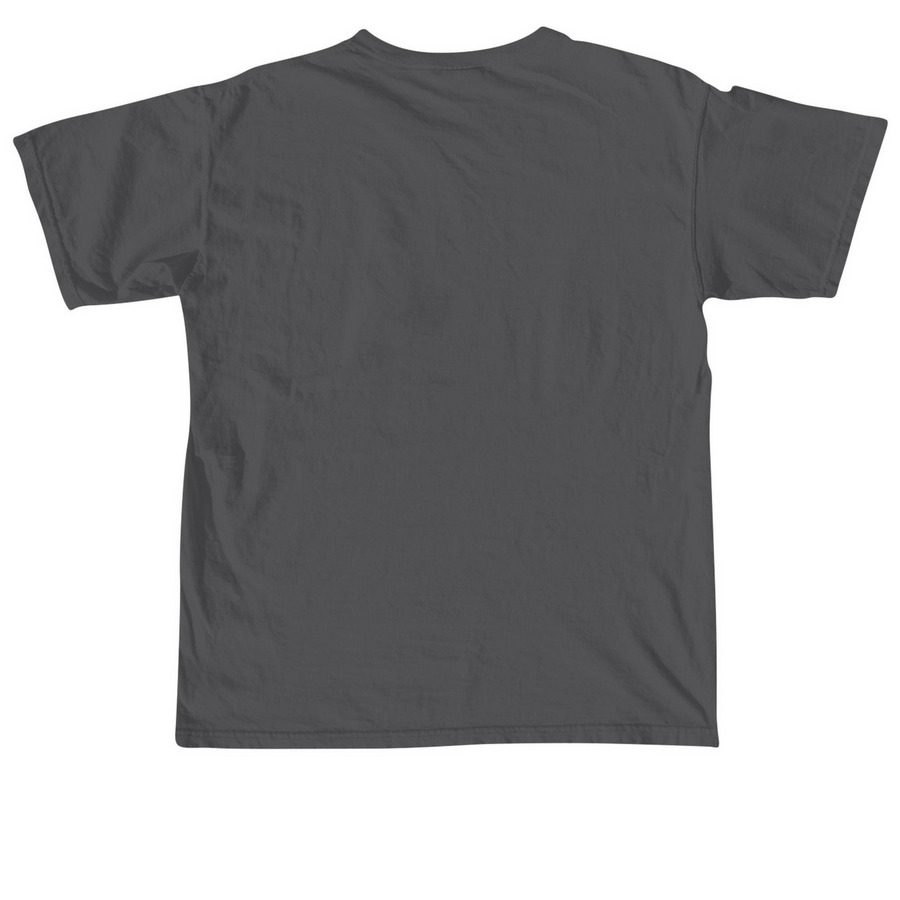Bean Stump Season 2, a Pepper Comfort Colors Unisex Tee (back-view)