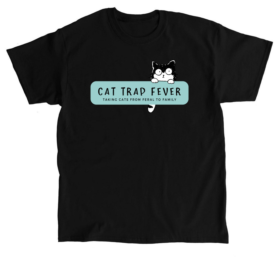 Cat Trap Fever, a Black Classic Unisex Tee