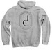 Uncommon Collective Logo Sweatshirt (Light), a Sport Grey Pullover Hoodie (back-view)